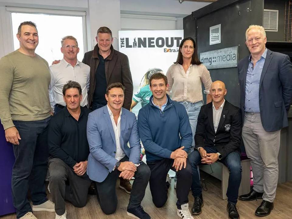 Lineout with Friends - Rugby Rowers
