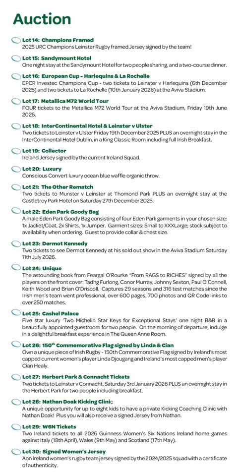 IRFU Charitable Trust 2025 Rugby Lunch - Table Card (5)