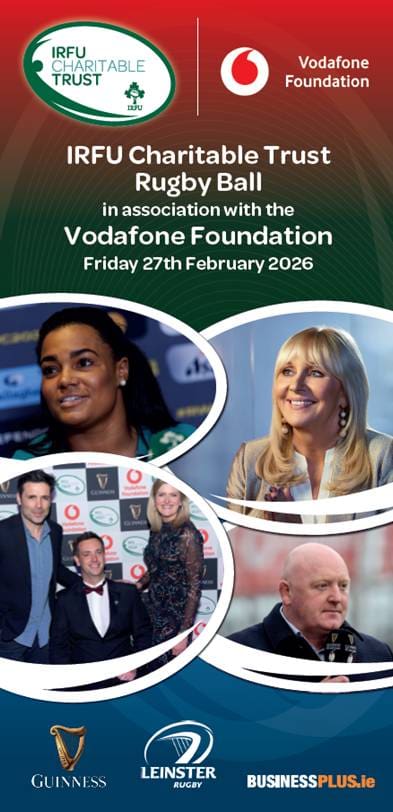 IRFU Charitable Trust 2026 Rugby Ball - Table Card (1)
