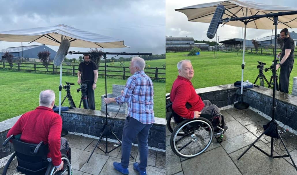 - Danny Noonan with Mark and Aidan from Get Broadcasting