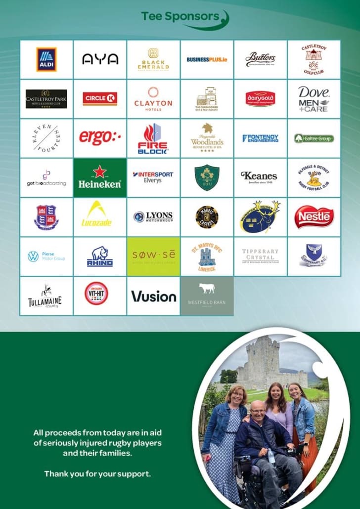 IRFU Charitable Trust 2026 Limerick Charity Golf Outing - Page 3